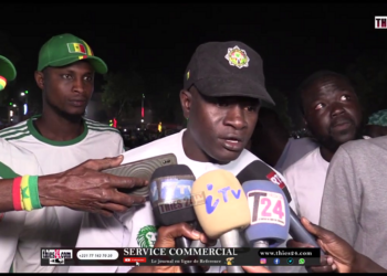Vidéo/ Fan zone Promenade des Thiessois, réaction Dr Babacar Diop dans une ambiance indescriptible