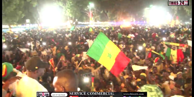 Vidéo/ Le Sénégal décroche sa deuxième étoile, ambiance hystérique à Thiès