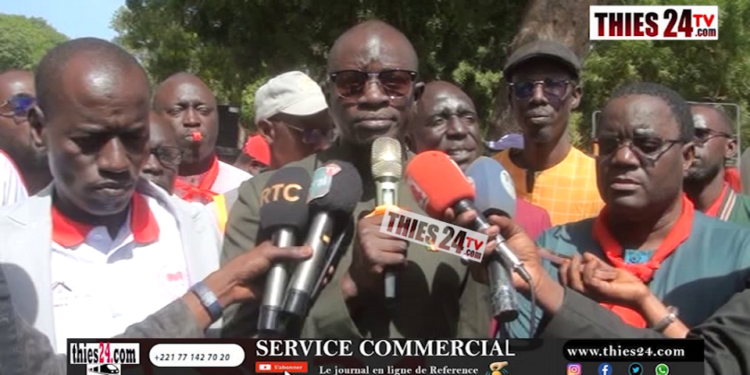 Vidéo/Ce que Dr Babacar Diop Maire de Thiès a dit aux enseignants du G7 qui manifestaient