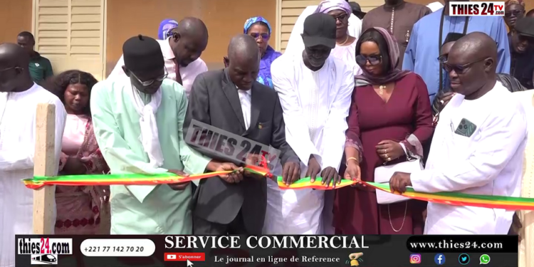 Vidéo/L’école 7 de Khombole dotée d’une salle de classe de 9,3 millions de Fcfa par ANDES