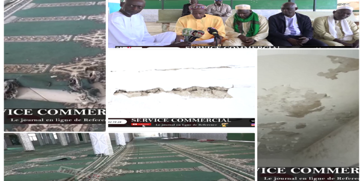 Vidéo/ SOS grande mosquée de Grand Thiès, la peinture et les moquettes délabrées