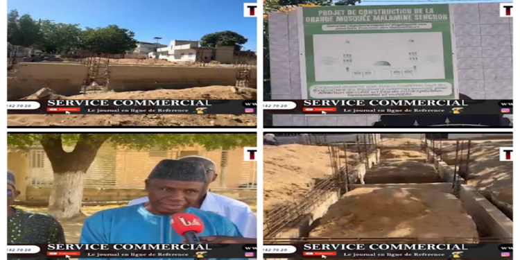 Vidéo/Chantiers de la grande mosquée Malamine Senghor à Thiès, l&rsquo;appel lancé par le comité