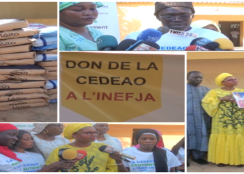 Vidéo/La CEDEAO apporte sa contribution à l&rsquo;INEFJA de Thiès