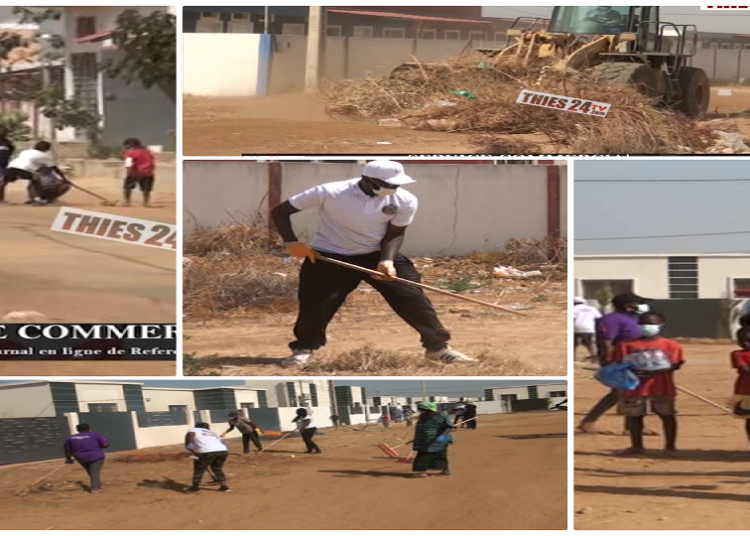 Vidéo/ Investissement humain, grand coup de balai à la Cité Diobass Thiès