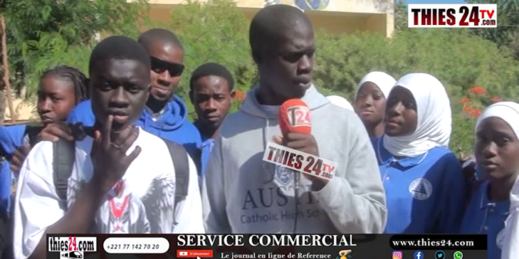 Vidéo/Soutien aux étudiants de l&rsquo;UCAD, les élèves de LANS boudent les cours