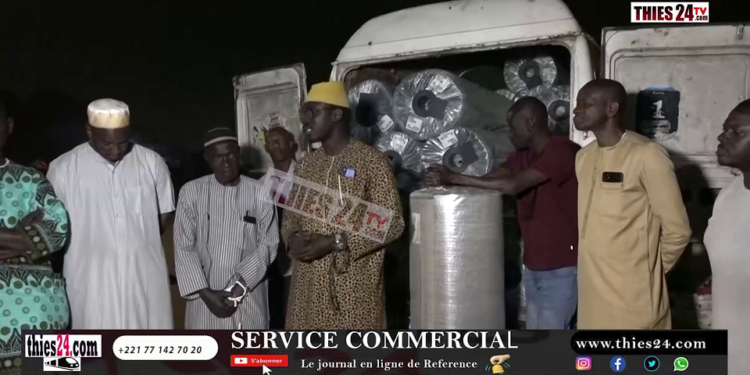 Vidéo/Grande mosquée Grand Thiès, Al Hassane Niang fait débarquer 1000 M2 de moquettes