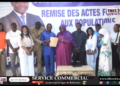 Vidéo/ Le Maire Alioune Sarr remet une subvention de 3 millions de Fcfa aux étudiants de sa commune