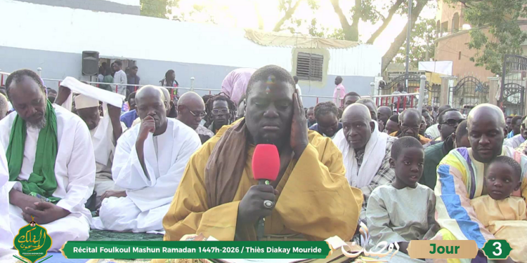 Vidéo/Fulkul mashun J3 Diaka mouride Thiès chez Serigne Saliou Touré