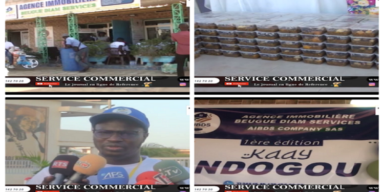 Vidéo/1ère édition « Kaay Ndogu », AIBDS Immobilier soulage les Thiessois