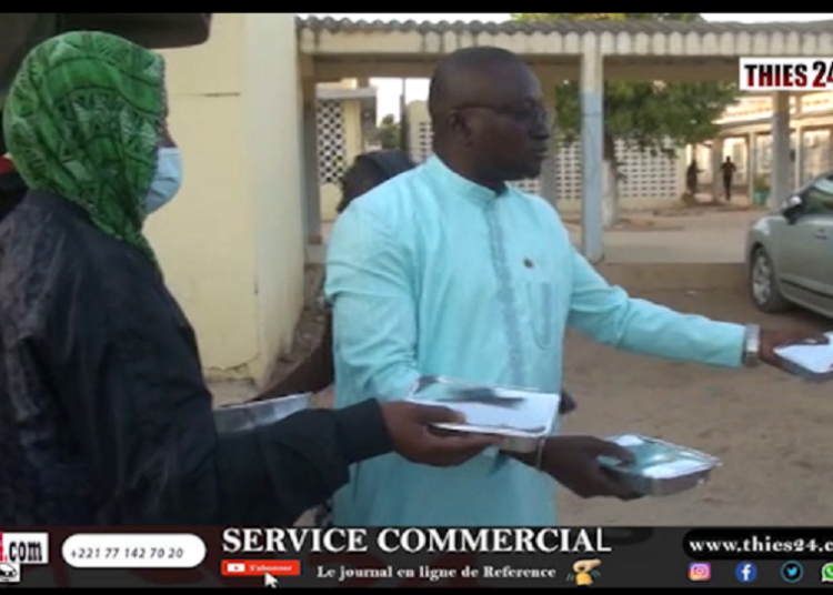 Vidéo/ Solidarité ramadan, Abdou Bâ Ndiéguène offre le ndogou aux malades de l&rsquo;hôpital régional