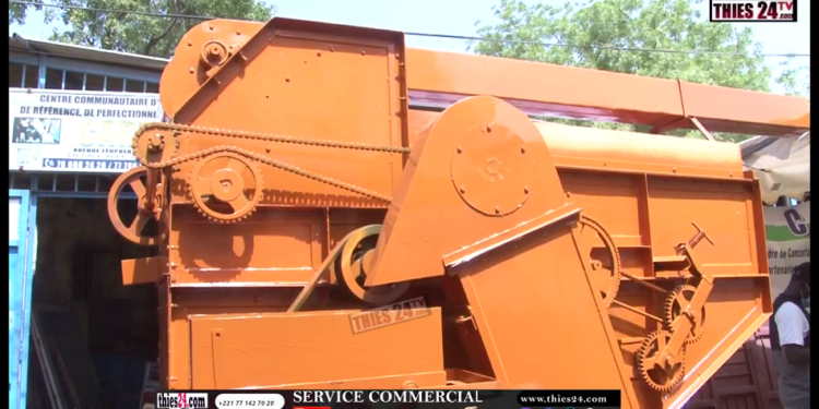 Vidéo/Thiès, une batteuse à mil réalisée au centre communautaire d’apprentissage