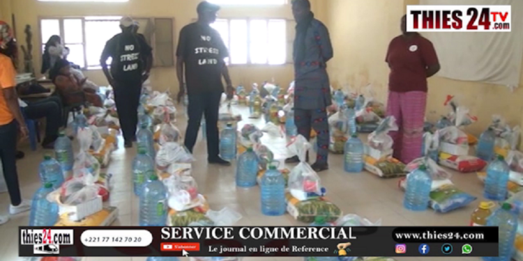 Vidéo/Solidarité ramadan, No stress land distribue 100 rations à Thiès
