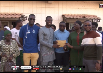 Vidéo/Thiès, les jeunes de la République des Valeurs(RV) accompagnent les étudiants