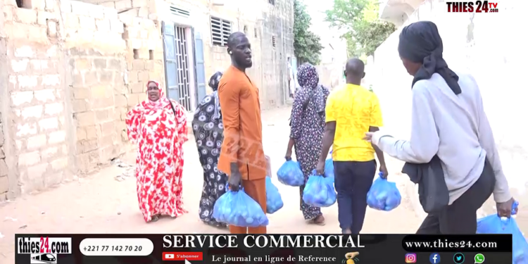 Vidéo/ Fête de Korité, ARC de Anta Babacar Ngom inonde Darou Salam de kits (oignons, pommes de terre)