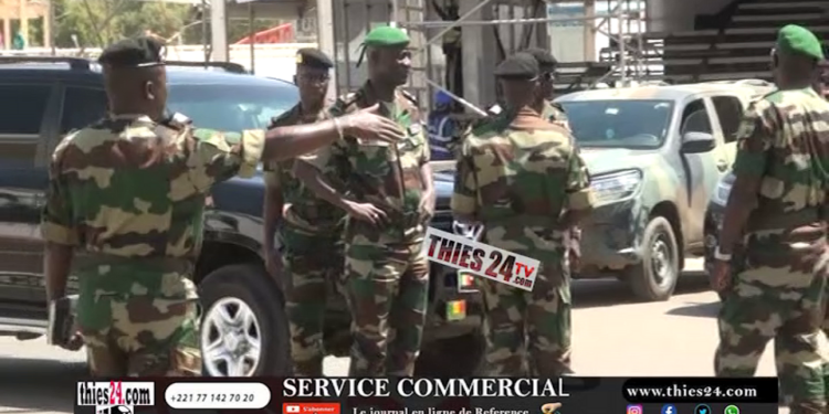 Vidéo/ Préparatifs du 4 Avril à Thiès, visite du Chef d’Etat Major Général des Armées