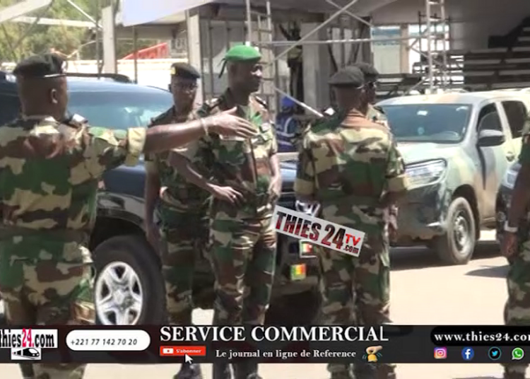 Vidéo/  Préparatifs du 4 Avril à Thiès, visite du Chef d&rsquo;Etat Major Général des Armées