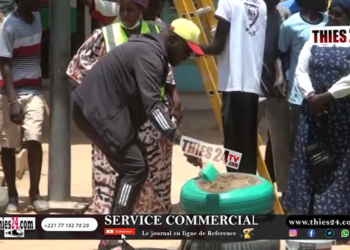 Vidéo/Préparatifs 4 Avril, le Maire de Thiès-Est, dans une vaste opération de set-setal, de….