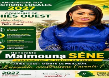Mairie Thiès-Ouest, la déclaration de candidature de l&rsquo;Honorable Maïmouna Sène