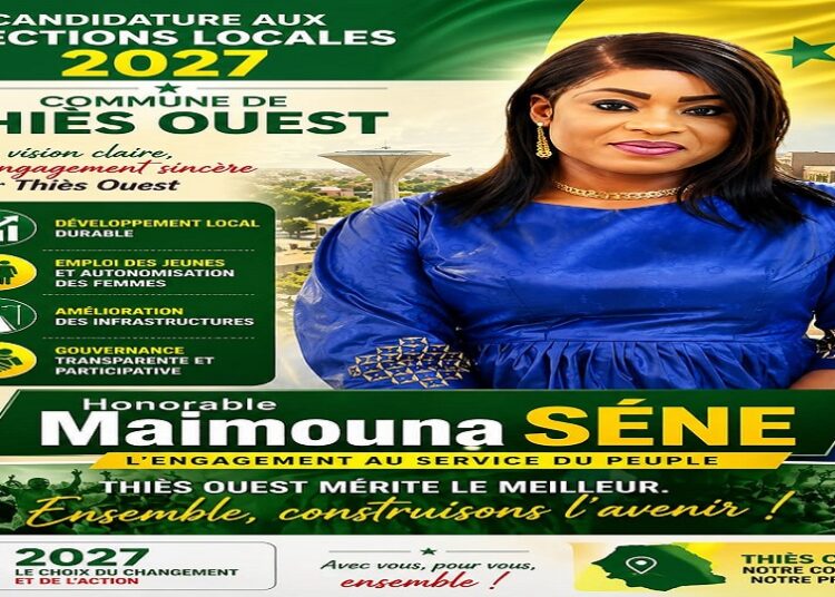 Mairie Thiès-Ouest, la déclaration de candidature de l&rsquo;Honorable Maïmouna Sène