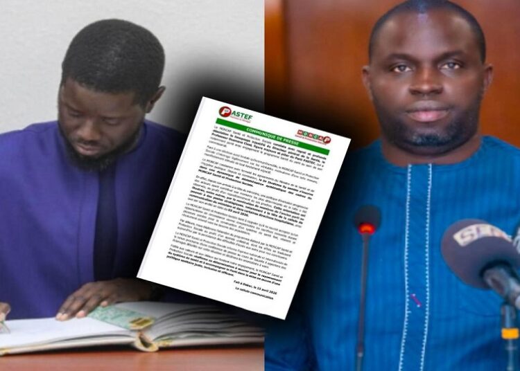 Limogeage du Pr. Ousmane Cissé : Le MONCAP dénonce une décision « injustifiée » et accuse le ministre de déstabilisation