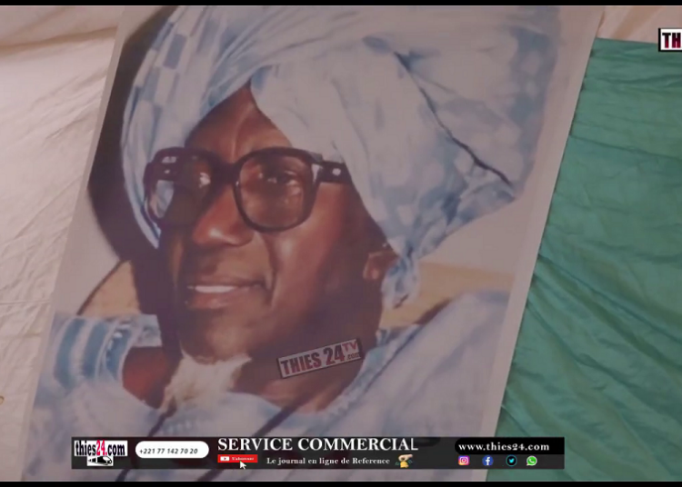 Vidéo/Serigne Abdoul Ahad Mbacké célébré à Thiès devant Serigne Abdou Ibn Serigne Mame Mor Mbacké Lappé