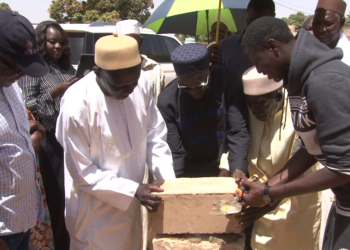 Vidéo/ Ouf de soulagement à Keur Madaro, pose 1ère pierre du poste de santé