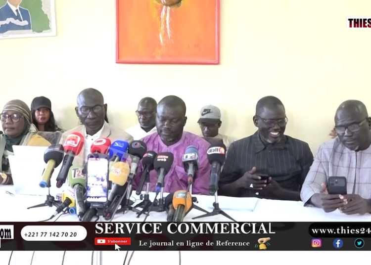 Vidéo/Contre le pouvoir PASTEF, le FDR lance l&rsquo;offensive depuis Thiès (conférence des leaders)