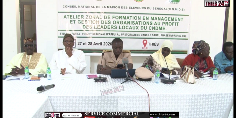 Vidéo/Les acteurs de la maison des éleveurs du Sénégal, formés en gestion organisationnelle