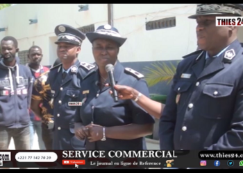 Vidéo/ Passation de service au Commissariat du 1er arrondissement de Thiès