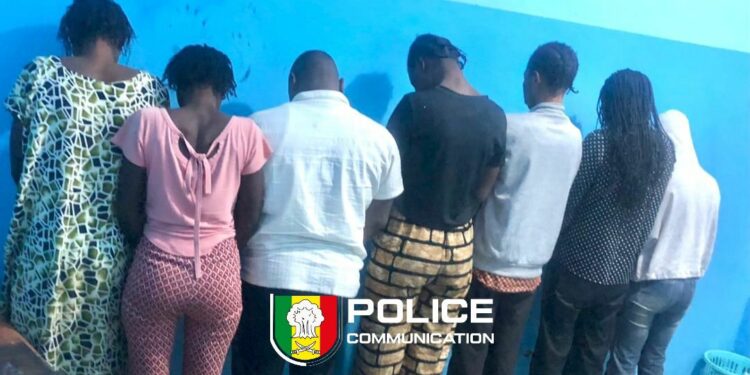 Escroquerie via le réseau QNET, 7 individus interpellés par la Police de Nguinth à Thiès