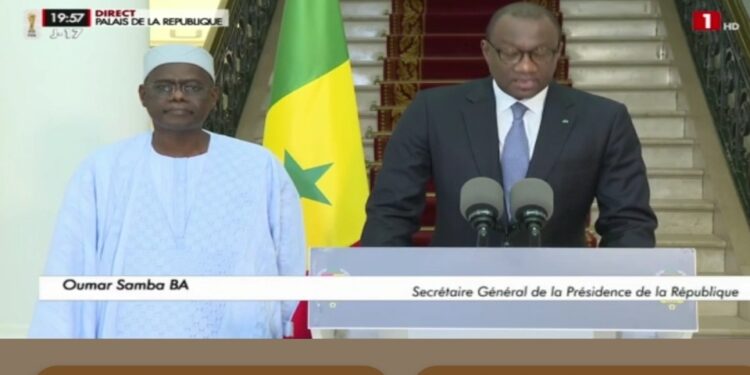 Primature: Alhaminou Al Amine Lô succède à Ousmane Sonko