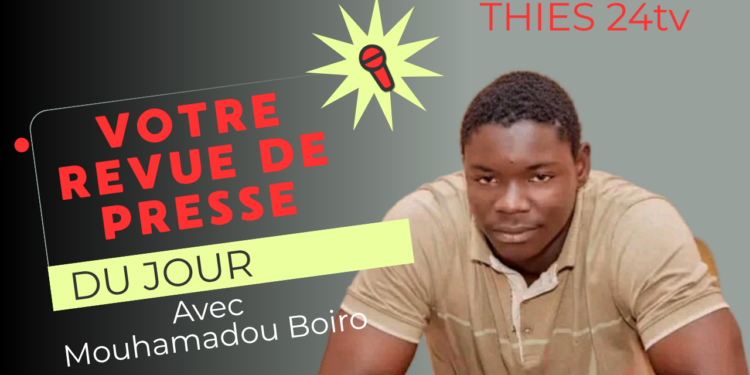 Vidéo/ Revue de presse du 26 mai 2026 avec Mouhamadou Boiro