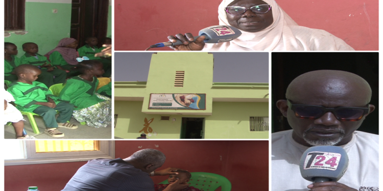 Vidéo/Jardin Keur Maman Yaye Thiama Mbaye, consultation médicale systématique des enfants