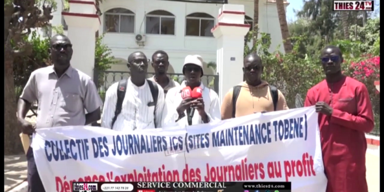 Vidéo/Le collectif des journaliers des ICS bande les muscles