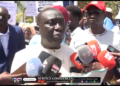 Vidéo/ Mobilisation des syndicats pour le dépôt des cahiers de doléances  (1er Mai à Thiès)