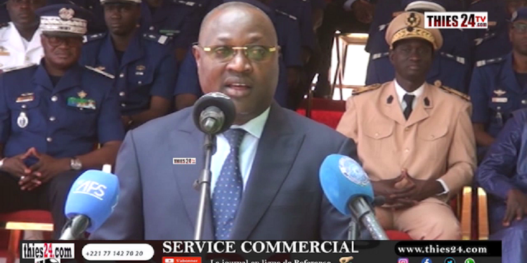 Vidéo/Mise en oeuvre convention MEN-Forces Armées au CEM Mamadou Diaw Thiès, l&rsquo;intervention du SG du Ministère de l&rsquo;Education