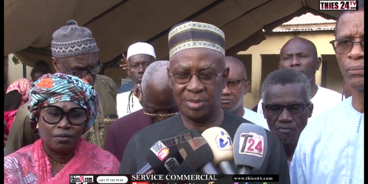 Vidéo/ Une délégation du PS avec Serigne Mbaye Thiam, à Silmang chez Habib Faye (présentation de condoléances)
