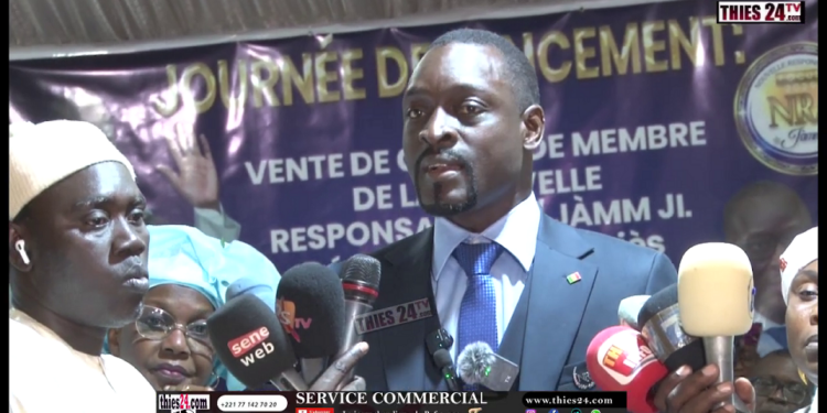 Vidéo/Prochaines échéances, la NR du Président Amadou Bâ lance la vente de ses cartes à Thiès