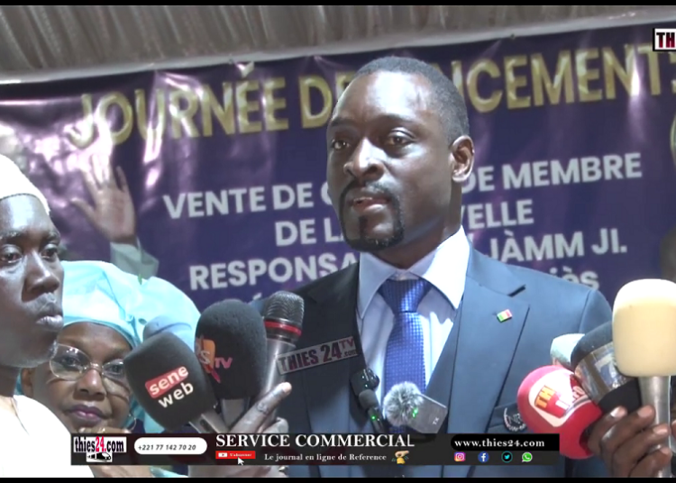 Vidéo/Prochaines échéances, la NR du Président Amadou Bâ lance la vente de ses cartes à Thiès
