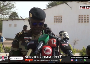 Vidéo/Ce que le Général de Brigade Simon Ndour a dit aux militaires en partance pour la Guinée Bissau
