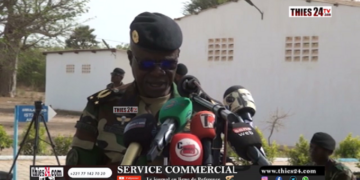Vidéo/Ce que le Général de Brigade Simon Ndour a dit aux militaires en partance pour la Guinée Bissau