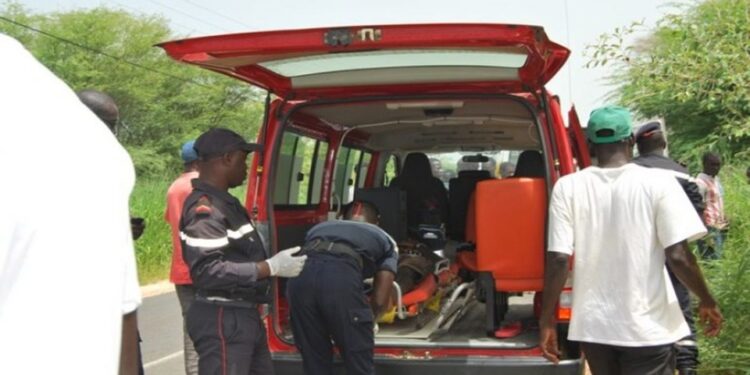 Grave accident de la route à Thiès, un carambolage fait 2 morts et 5 blessés graves