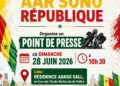 Réformes constitutionnelles, le Mouvement Aar Sunu République (MAR) se dresse