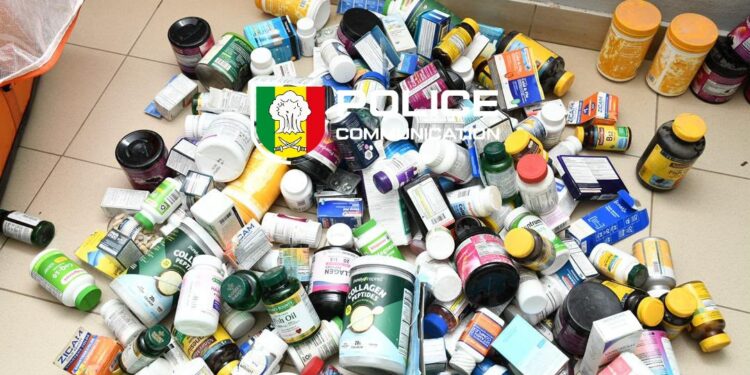 Saisie de médicaments contrefaits d’une valeur de 30 millions de Fcfa