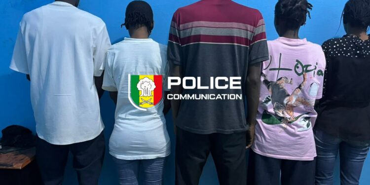 Police de Ngint (Thiès) 5 individus déférés pour escroquerie via le réseau QNET.