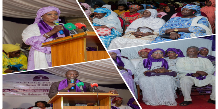 Vidéo/Meeting FDS à Cité Senghor, Dr Babacar Diop hôte de Mme Gnagna Guéye