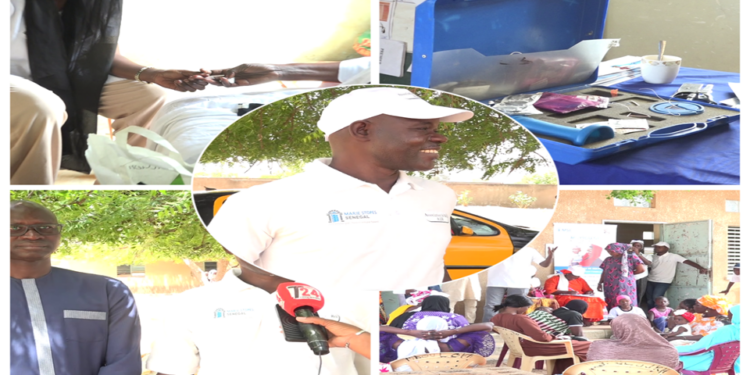 Vidéo/Consultations gratuites à Ndié Ngom avec Adama Diouf Président And Jëf Rek (AJR)