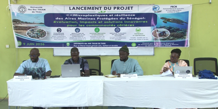 Vidéo/Lancement à l’UIDT d’une collecte de données sur les microplastiques au Sénégal »