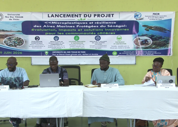 Vidéo/Lancement à l&rsquo;UIDT d&rsquo;une collecte de données sur les micrplastiques au Sénégal »
