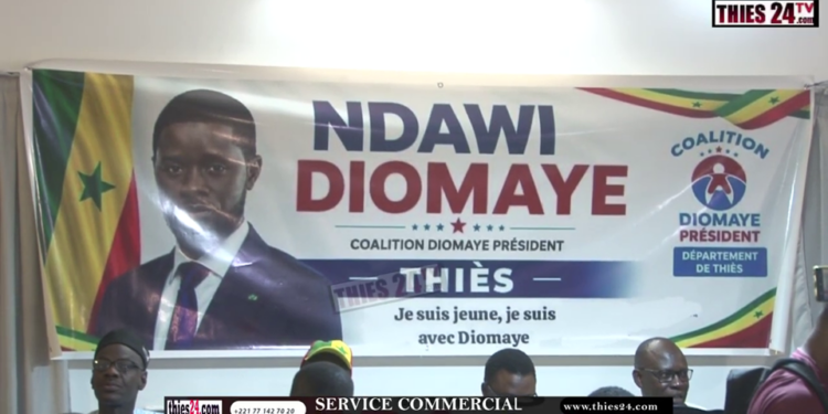Vidéo/ »Ndawi Diomaye Président » de Thiès se déploie et vise 15.000 jeunes dans le département